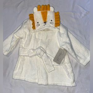 lion baby bath robe